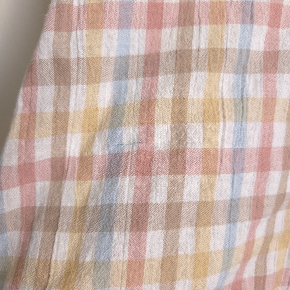 RCVA Clued Up Mini Dress M Beach Coastal Vintage Gingham Check - Picture 9 of 10